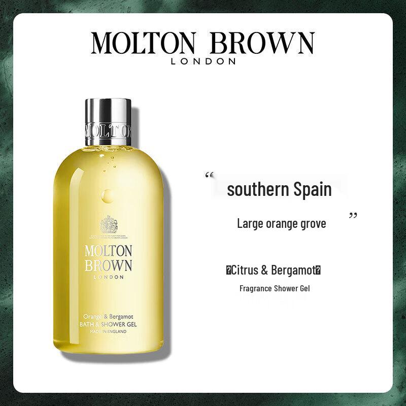 Molton Brown Citrus Bergamot Shower Gel & Body Lotion Set