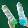 650Ml Spray Water Bottle Outdoor Sports Fitness Water Cup Large Capacity Portable Water Bottle Jet Water Spray Cup