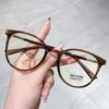 Anti-Blue Flat Mirror Round Trend Tr Glasses Frame Male And Female Students Can Be Equipped With Myopia Glasses 0115