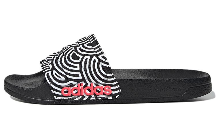adidas Шлепанцы Adilette Shower 'Черный Белый' Женские FX1200