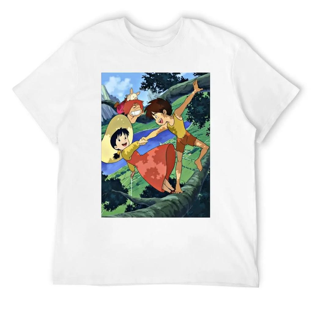 Jimsy Future Boy Conan Character In A Sci Top Tee Novelty T-shirt Harajuku  Sport  Funny Novelty Home Eur Size