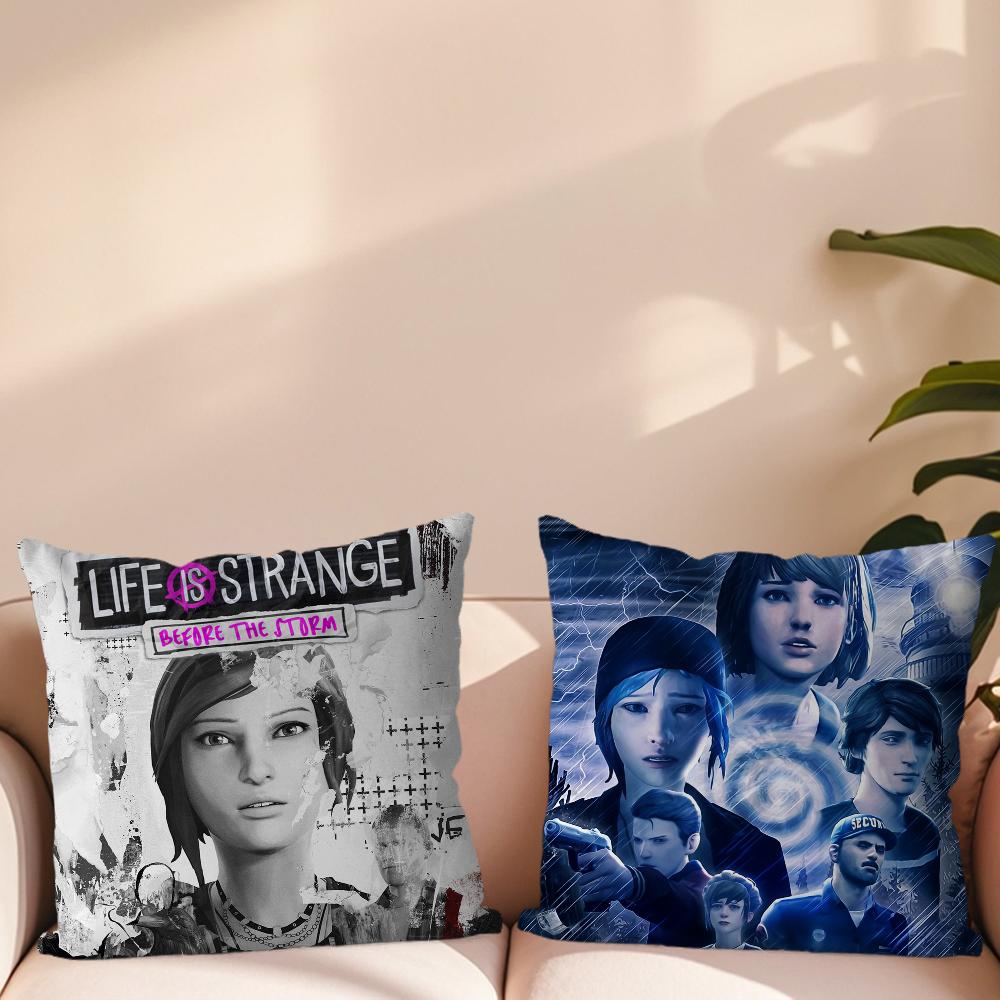 Classic Game Life Is Strange 2 Pillow Case Sofa Living Room Bedroom Headboard Backrest Cushion Square Cushion Nap Time
