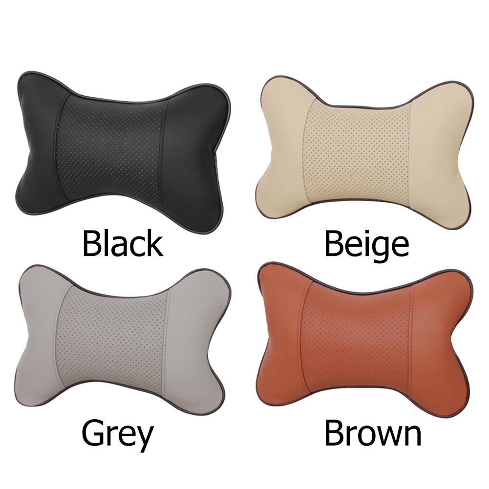Эргономичные костяные автосиденья, подголовники для шеи, подголовники, автомобильные подушки, эластичная лента, фиксированная, прочная, мягкая, удобная для автомобиля