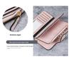 Multicolor Snap Closure Women's Wallet: Coin Purse & Phone Bag with Card Slots