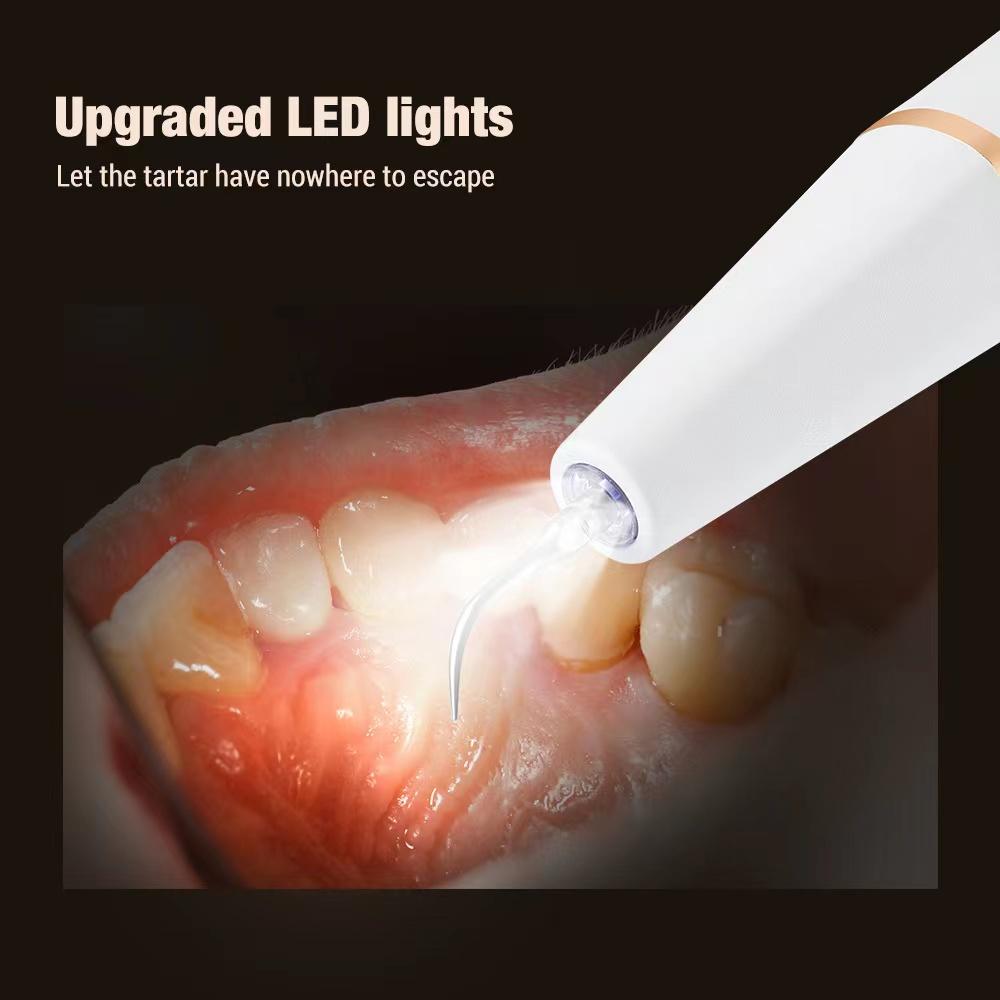 Xiaomi Электрический ультразвуковой скалер для отбеливания зубов, чистка зубного камня, средство для удаления зубного камня, удаление зубного камня