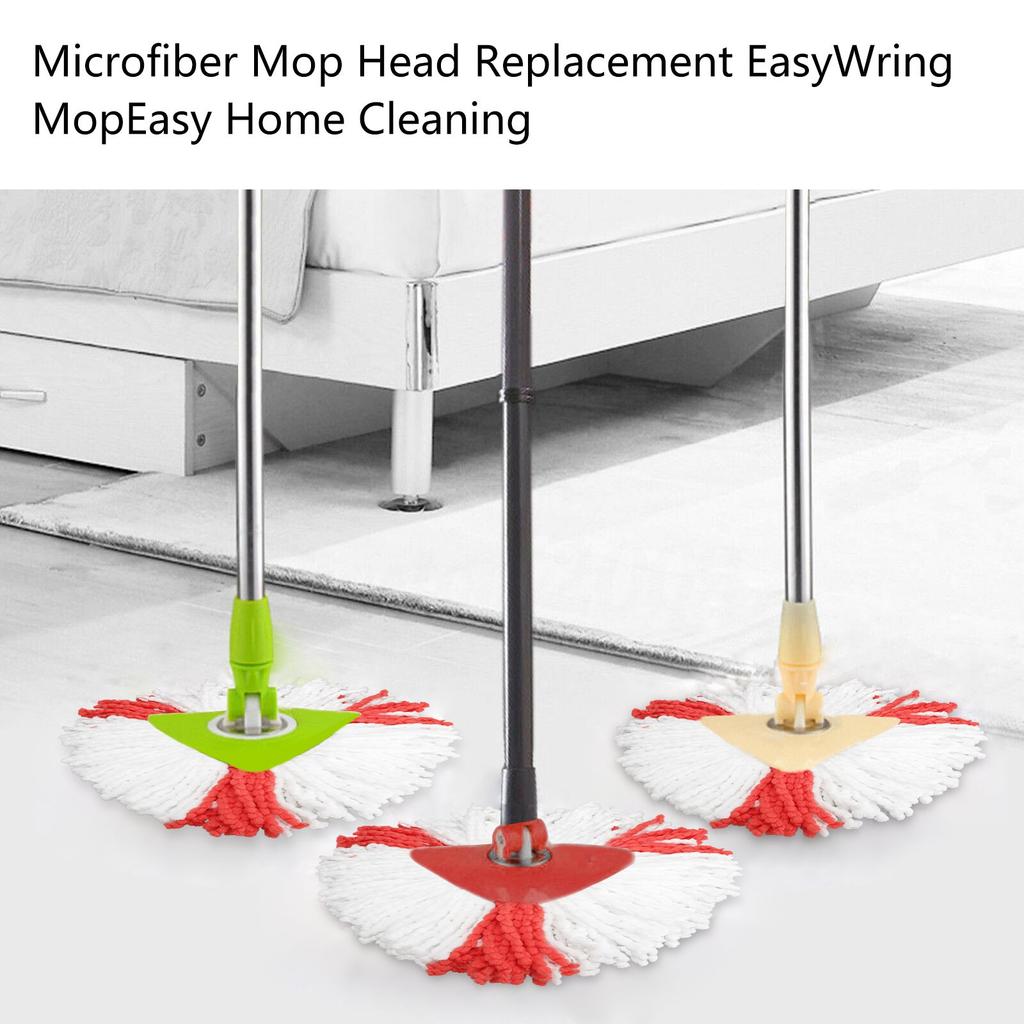 New Replacement 360 Rotating Head Easy Microfiber Spinning Floor Mop Head