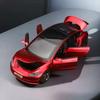 1:32 Модель Tesla Model 3 Сплав Модель автомобиля Симуляция Звук и свет Игрушечная машинка с инерционным механизмом Металлическая машинка Коллекция для мальчиков Украшения Подарок