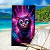 WonderlCat Fantasy Beach Towel - Soft, Absorbent Microfiber, Lightweight, Ideal for The Beach, Parties, Travel, Camping fan gifts