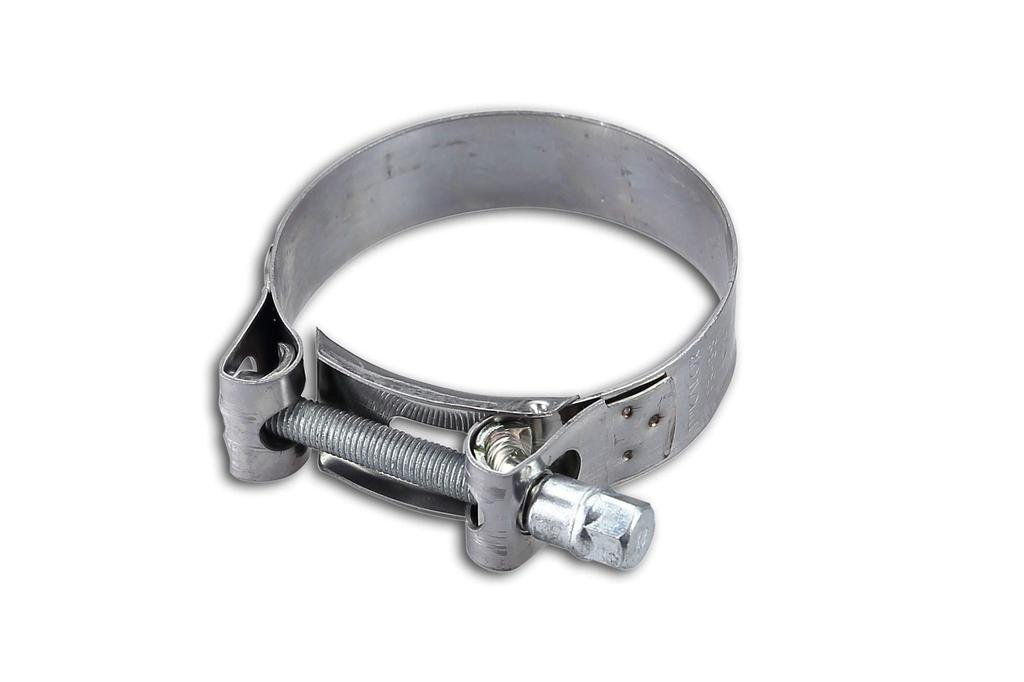 Kijima 209-2607 Мотоциклетные запчасти Хомут глушителя, 2,5 - 2,7 дюйма (63 - 68 мм),