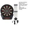 Electronic Dart Board with LCD Displays Lower Bounce Rate Compact Design Battery Powered Digital Soft