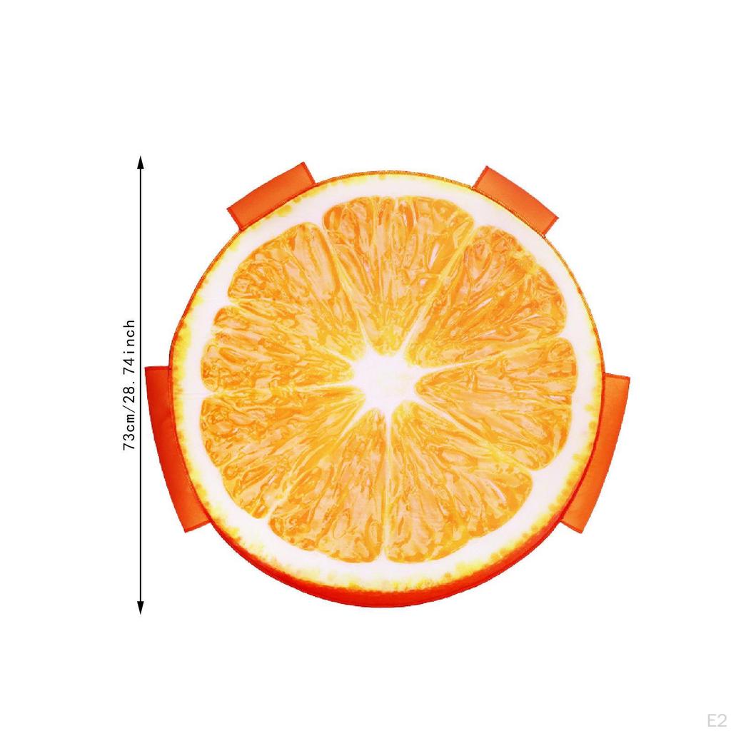 Оранжевый костюм, удобный, забавный, нарядный костюм для праздничных вечеринок по случаю дня рождения