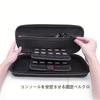 PGRTYOF Grip Controller Switch Switch HORI Grip Controller Storage Case Hard Case Switch Hori Portable Mode Carrying Case вмещает до 10 игровых карт