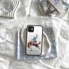 Чехол для телефона B-Bad Bunny Art для IPhone 16e 16 15 14 13 12 11 Pro Max X XS Max Plus Матовый Прозрачный