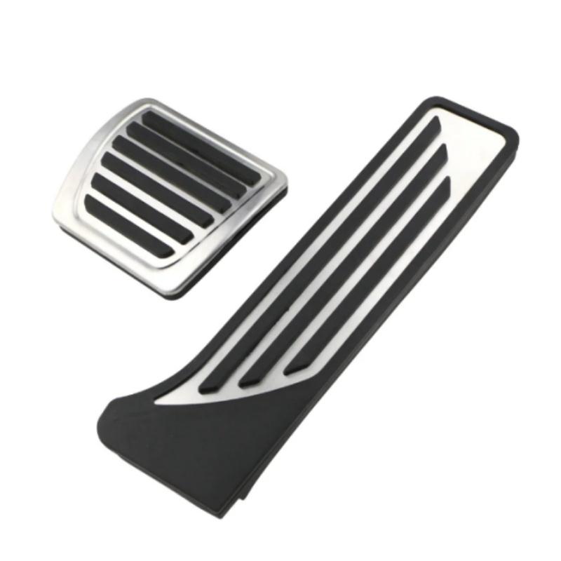 For Alfa Romeo Giulia Stelvio 2016-2023 Car Pedal Cover LHD Stainless Steel Gas Accelerator Brake Pedal Cover Pads Parts