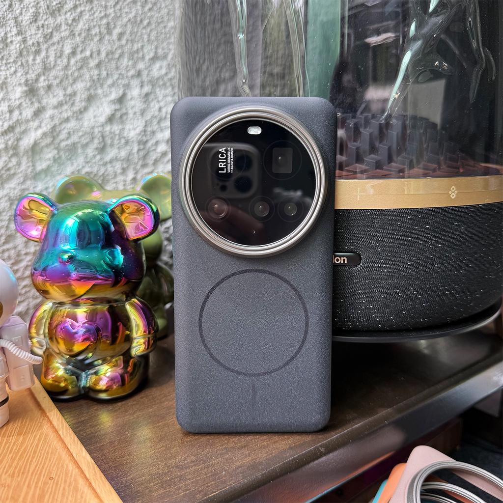 Для Xiaomi 15 14 Ultra Чехол Простой Матовый Магнитный ПК Ударопрочный Кожаный Чехол-Бампер Для Xiaomi 15S 15 14 Pro