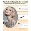 Heated Eyelash Curler, Heated Lash Curler with Led Display Electric Eye lash Curler 3 Temp Settings for Makeup Tools for Achieving A Natural Curl and