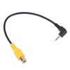 2.5Mm Stereo Jack Plug To Rca Female Adapter For Gps Av-In Converter Video Cable