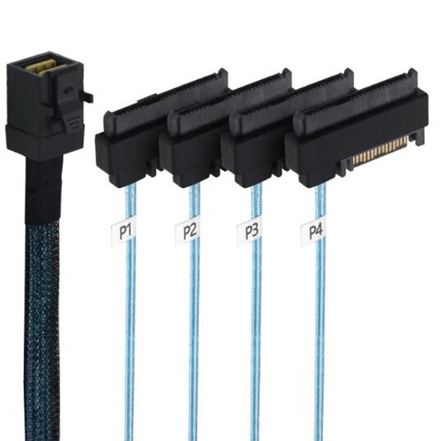 Внутренний SFF-8643 Mini SAS HD к 29-контактным разъемам SFF-8482 с 15-контактным портом SAS