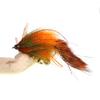 4Colors Big Articulated Streamer Fly Tying Fishing Lure 2Hooks Big Game Streamer Fly Metal Fish Mask Fly Fishing
