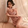 Small floral sexy high-end slim oriental ancient rhyme cheongsam women's hot free sex underwear uniform