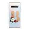 Буква Алфавит Цветы A Силиконовый Чехол Для Samsung Galaxy S21 S20 FE Ultra S10 S10E Lite S9 S8 S7 Edge Plus Чехол для Телефона
