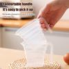 Plastic Tip Mouth Jug Pour Spout Measuring Cup Baking Beaker Portable Handle Measuring Cup Scales Tool Graduated Cup 250Ml