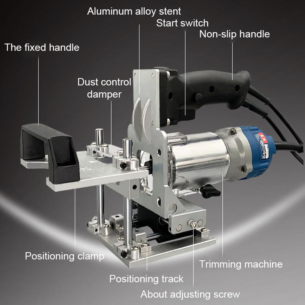 Стойка для пазовальной машины 2 в 1, портативная форма для вырубки пресс-форм, поддержка держателя обрезного резца, соединение