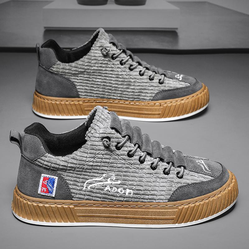 Trendy Mens Canvas Sneakers Flat Platform Sneakers Men Streetwear Hip Hop Designer Shoes Men Harajuku Vulcanized Shoes