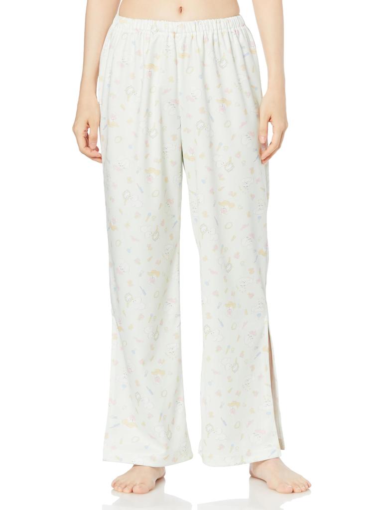 Gunze Tuche коллаборация с Terao с длинными рукавами и брюками из Smoothie light для женщин Домашняя одежда, Нацуми, Гладкий, зеленый,