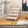 Desktop Ladder-Style Solid Wood Flower Stand for Small Plants and Succulents