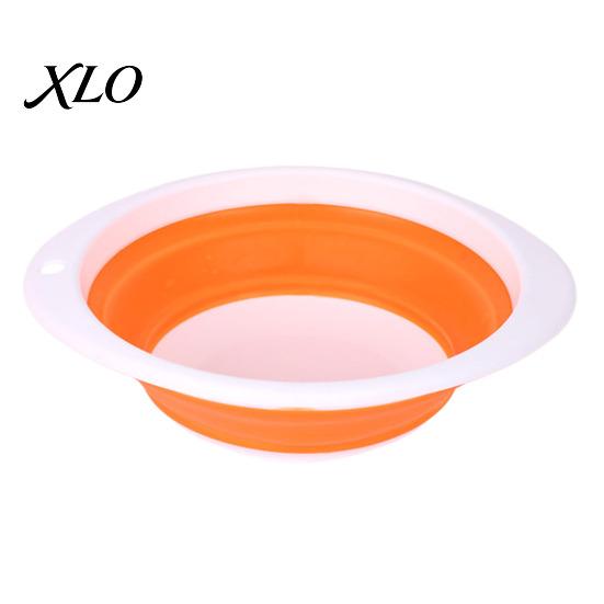 Durable Fishing Lure Bowl Foldable Silicone Bait Basin, Collapsible Bowl, Mixing Basin Portable Bucket Container, Outdoor Angling Accessories