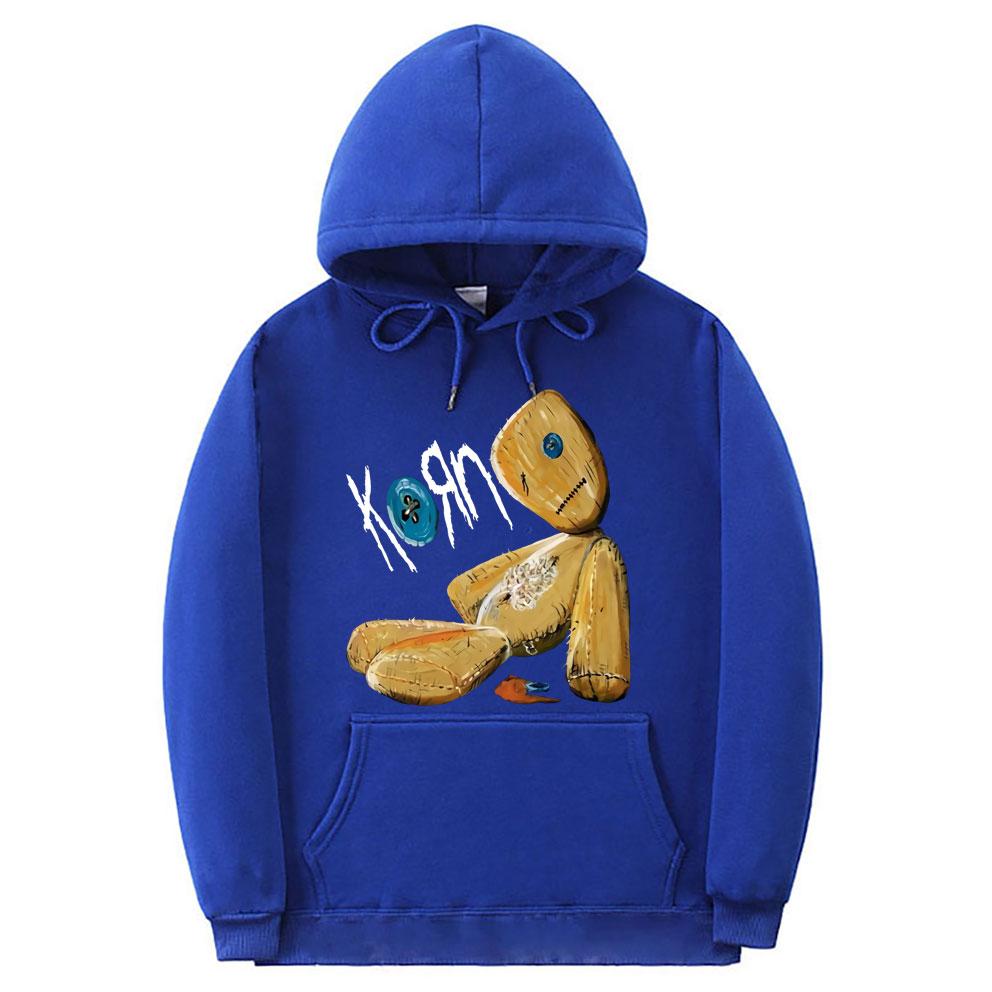 KORN ISSUES ROCK BAND NEW BLACK Уличная одежда унисекс Толстовка с капюшоном из альтернативных металлов Унисекс Женская винтажная толстовка большого размера Толстовка унисекс