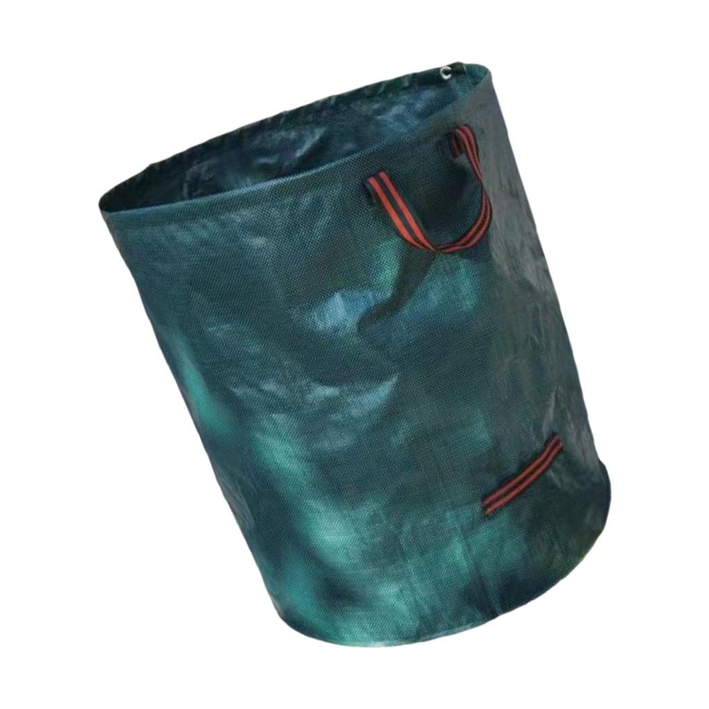 500 л Мешки для садового мусора Сверхпрочные с ручками Садовые мешки для мусора Многоразовые мешки для мусора для растительных отходов Трава Листья