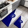 Karlsruher Sc Flannel Kitchen Mat Christmas Soft Area Rug Non Slip Floor Carpet Home Decoration