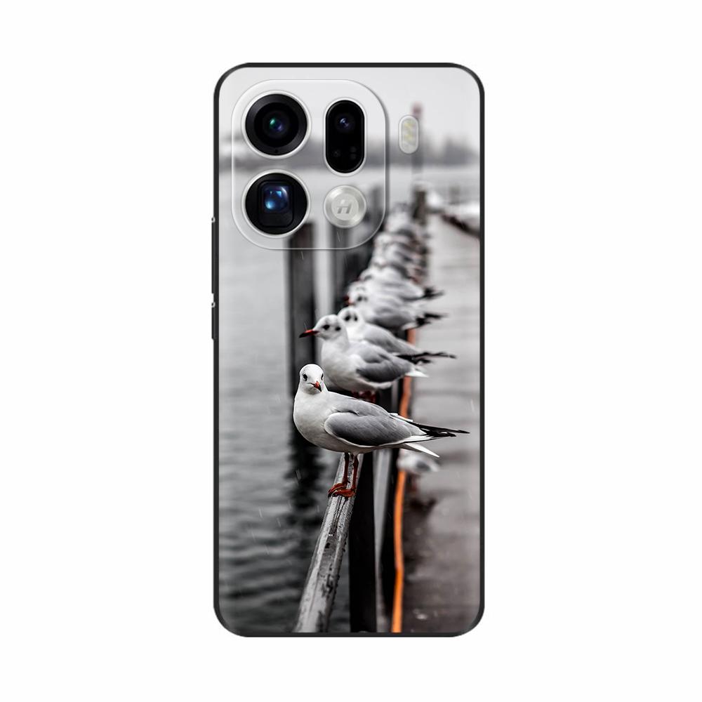 Чехол для OPPO Find X9 Pro X9Pro Мягкий Силикон ТПУ Защитная Задняя Крышка Для Oppo Find X9 Чехол Ударопрочный ТПУ Чехол для Телефона Funda