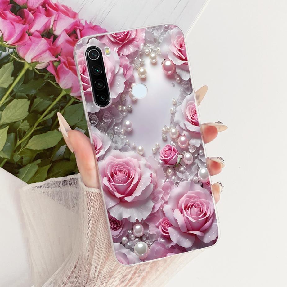 Для Xiaomi Redmi Note 8 Note8 T Чехол Новый Роскошный Расписной Чехол Мягкий Тонкий Чехол для Телефона Для Xiaomi Redmi Note 8 Pro Note8 2021 Fundas
