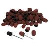 Professional Nail Polish Tool Kit 50pcs 180# Grit Nail Sanding Cap 2pcs Sanding Shaft