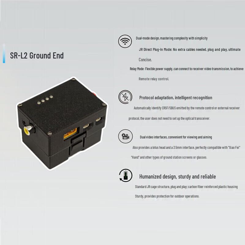 Hujian Fiber Optic Drone FPV Long-Range Communication Module