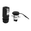 25A 4 Pin Pin and Socket IP68 Male and Female Aviation Wire Connector with   Flange Seat, Industrial Water Proof Connector, Function