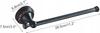 Wall Towel Rack 28.5 cm Black Metal Brass