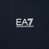 Emporio Armani EA7 Осень/Зима 2024 Свитшот с круглым вырезом и длинным рукавом с логотипом Мужской свитшот Темно-синий 8NPM30-PJVRZ-1562