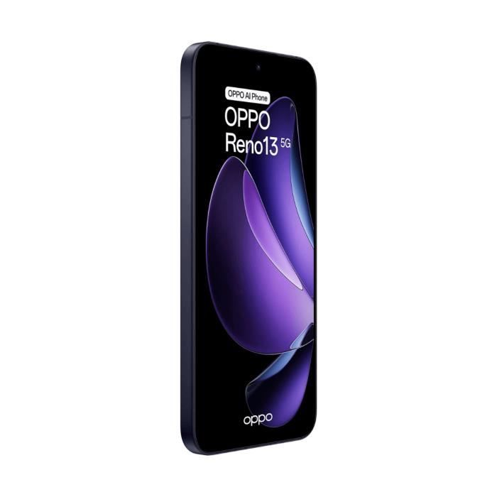 Smartphone - OPPO - Reno13 5G - 12 Go RAM - 256 Go - Écran AMOLED 6,6 pouces - IP69 étanche