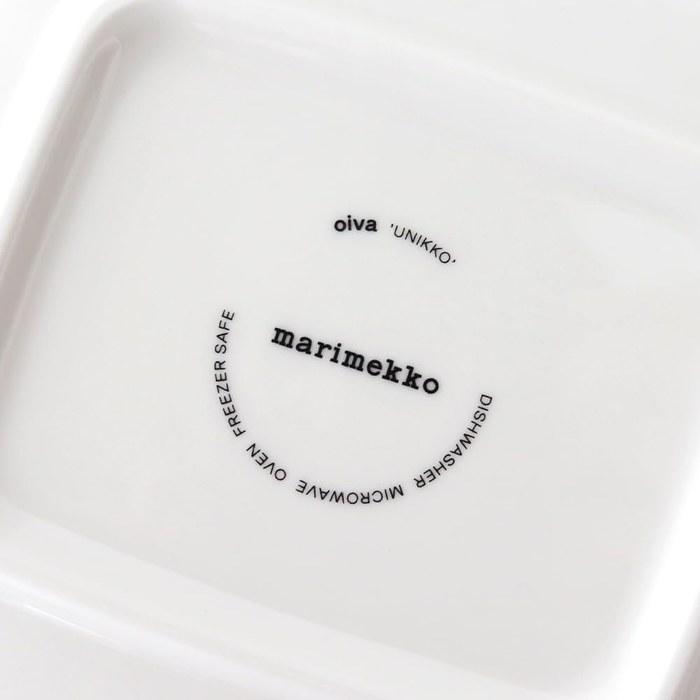 [Marimekko] Unikko Plate Women 52_1_52249473073 White