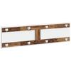 Wall Mounted Headboard BREDA Reclaimed Wood Engineered Wood