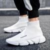 Fashion Luxury Designer 36~45 Men Women Sneakers Sock Chunky Breathable Boots Mesh Brand Shoes Casual Tennis Mens Running Shoes Footwear