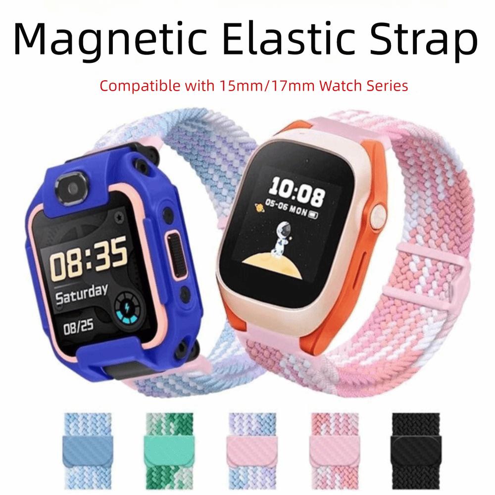 Elastic Watch Strap Braided Watch Band for Kids Xiaomi & Mitu R Smart Watches Daily Wear
