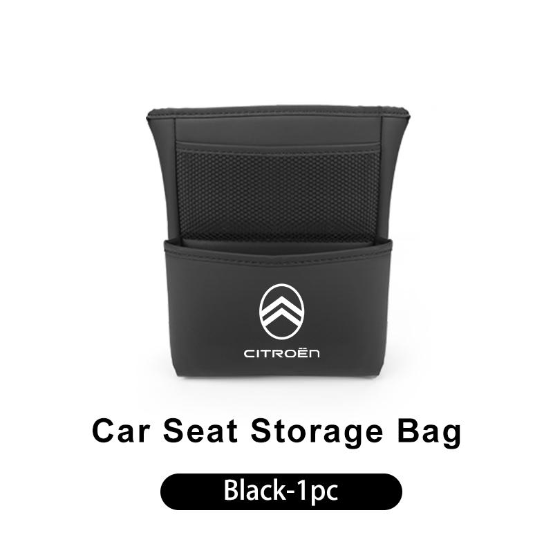 Car Seat Back Storage Bag Phone Pocket Cup Holder Auto Accessories For Citroen C4 C3 C5 C1 C2 VTS Berlingo Celysee Xsara Picasso