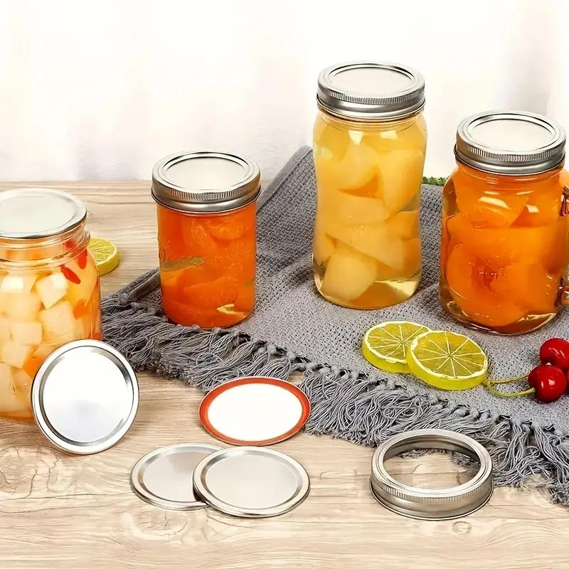 12 шт. Сменные уплотнительные кольца для консервных банок Mason, разъемное кольцо Mason для шариков, Kerr и многое другое, 100% подгонка, летняя посуда для напитков
