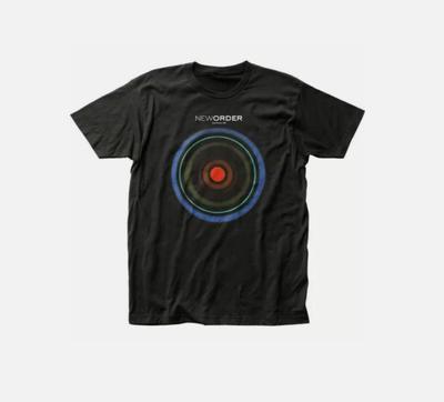 Футболка New Order Blue Monday Мужская Лицензионная Рок-н-ролл Музыкальная группа Футболка Новая Черная