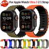 Силиконовый ремешок Ocean для Apple Watch Ultra 3/2 49 мм Серии 11/10 46 мм 42 мм 9 8 7 45 мм 41 мм Ремешок для часов iWatch 6 5 SE 44 40 мм